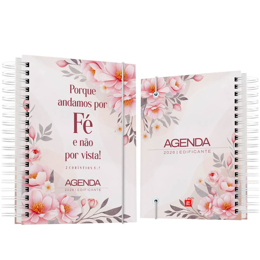 Agenda 2026 floral edificante modelo 01