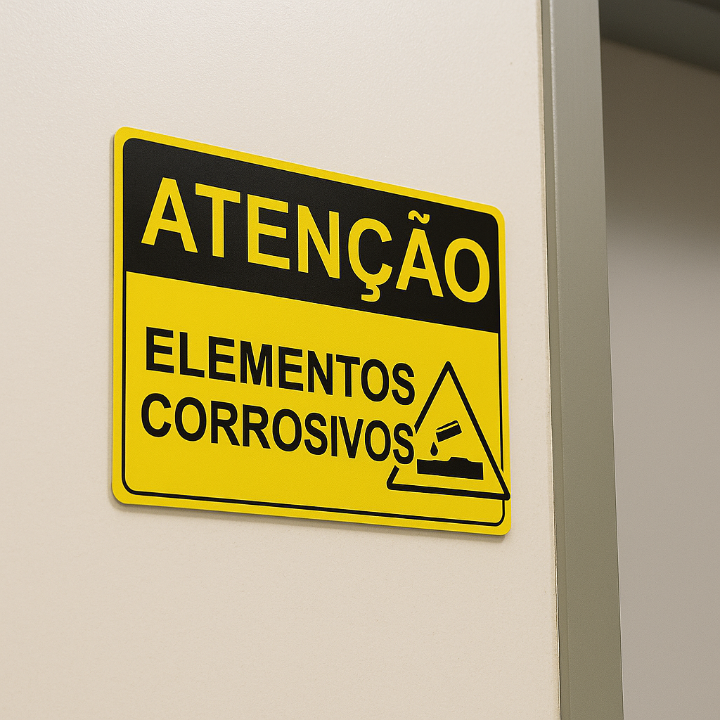 PLACAS SINALIZAÇÃO DE SEGURANÇA