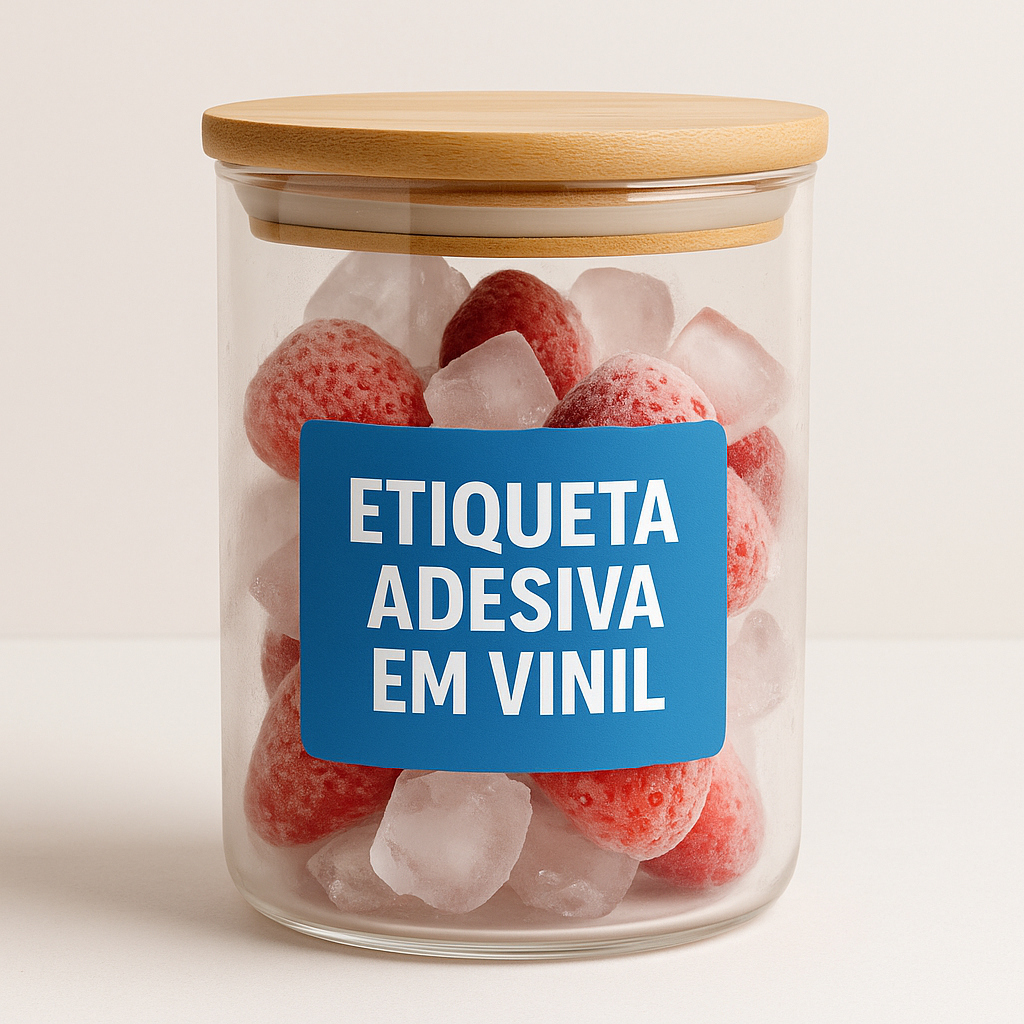 ETIQUETA ADESIVA VINIL BRANCO