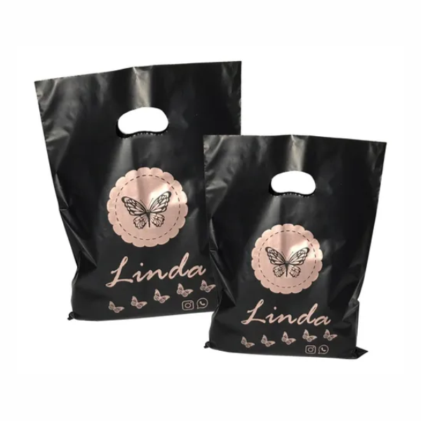 Sacola de Plástico Personalizada 40x50cm