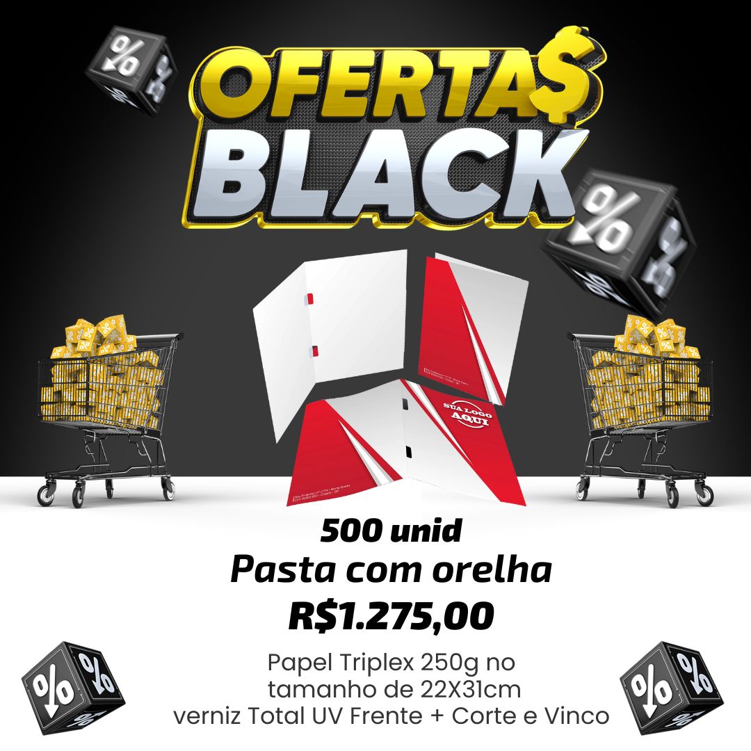 Black friday Pasta com orelha
