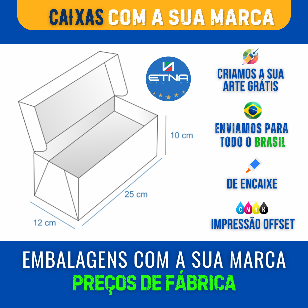 Caixa G - 25x10x12 cm