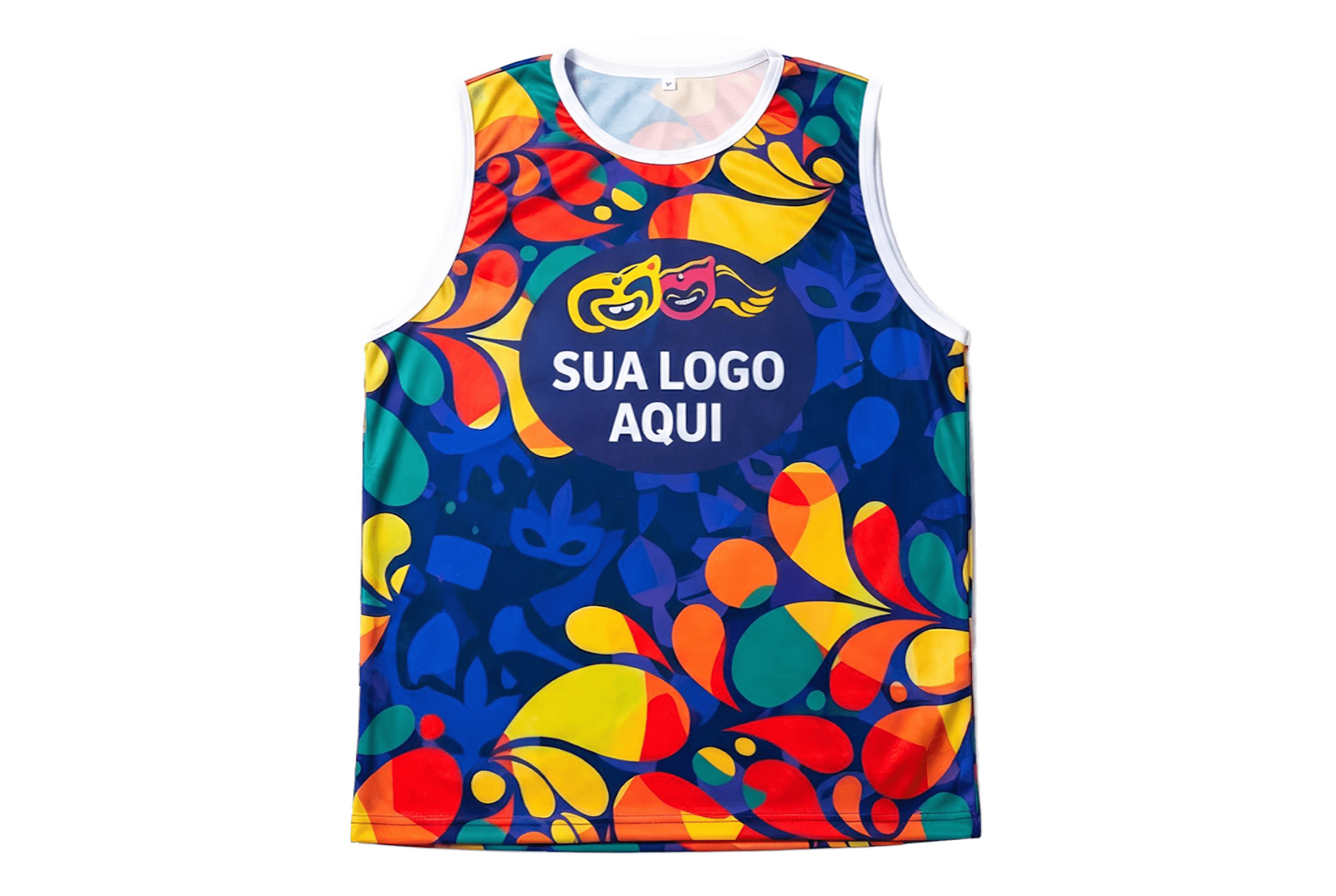Camiseta Regata Carnaval Personalizada (COM VIÉS)