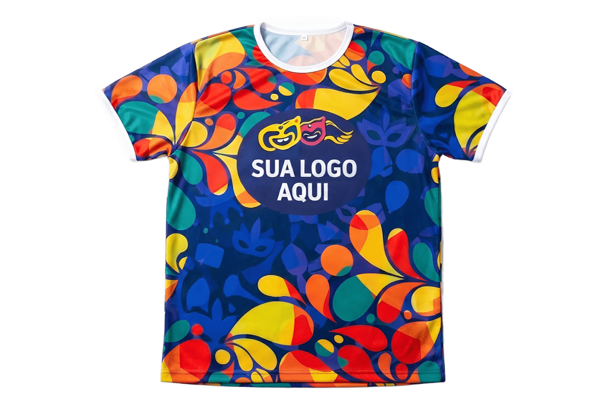 Camiseta Carnaval Personalizada (COM VIÉS)