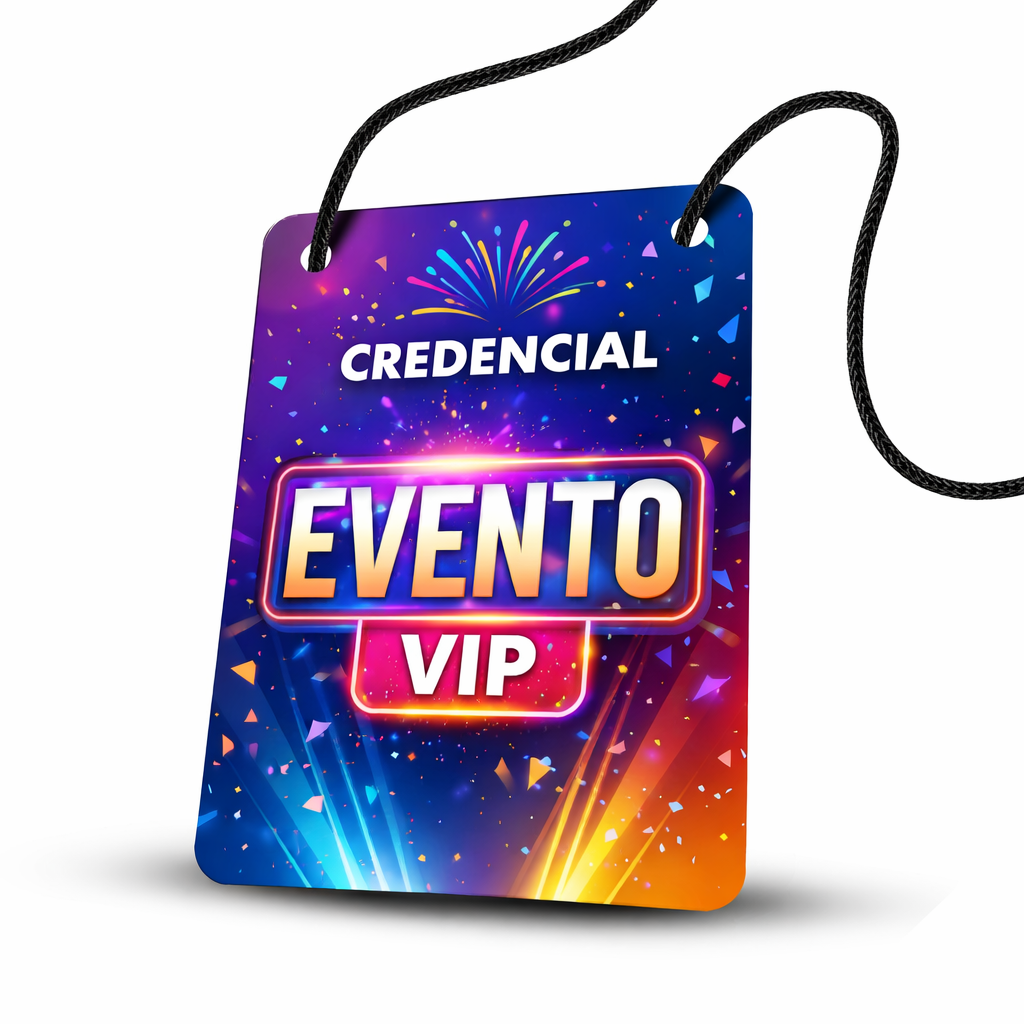 Credencial papel 250g | 10x15cm