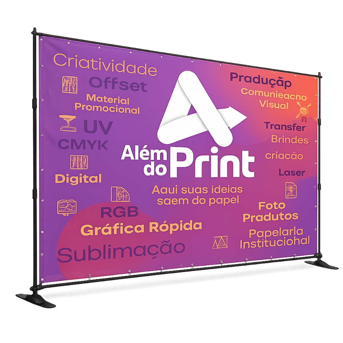 Backdrop Retrátil