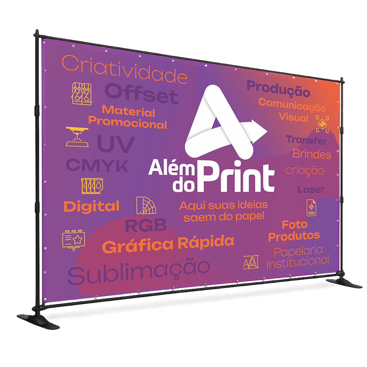 Backdrop Retrátil