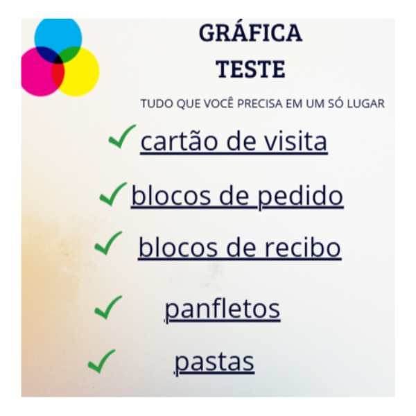 Banner personalizado