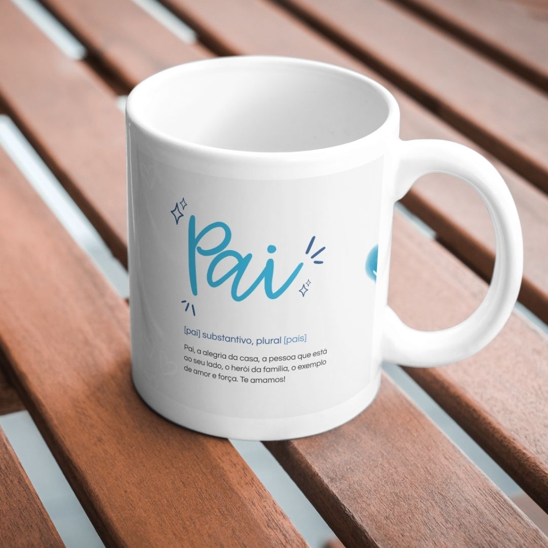 Caneca de louça Personalizada