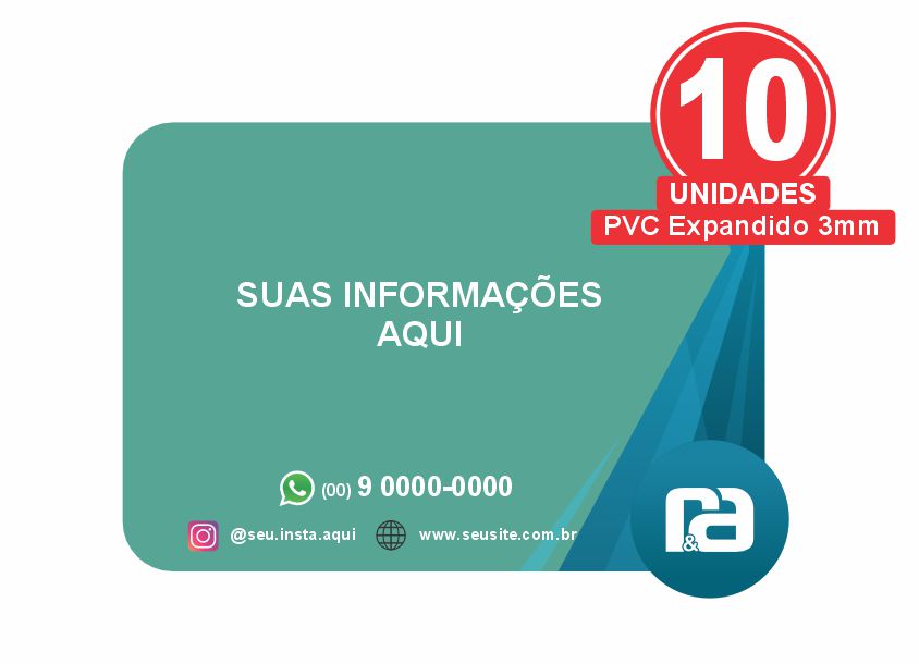 Placa de Sinalização indendificação de Porta Empresa - Ambientes 30x21cm