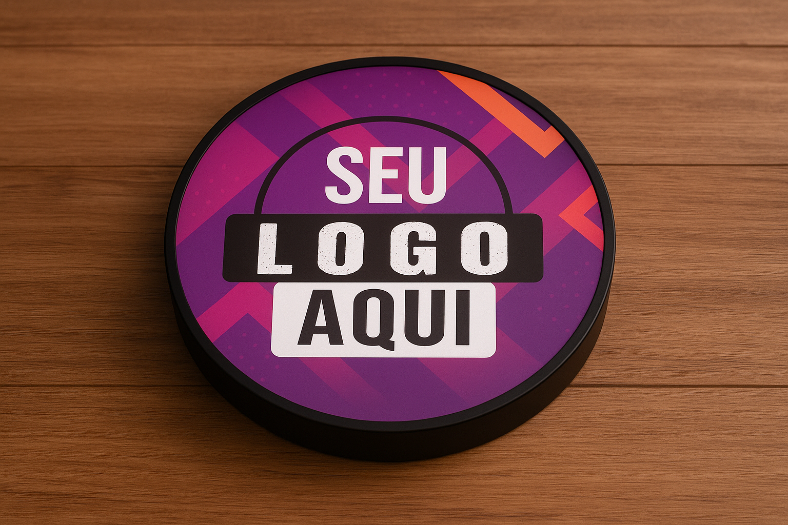 Luminoso Redondo Interno 50cm 1 face