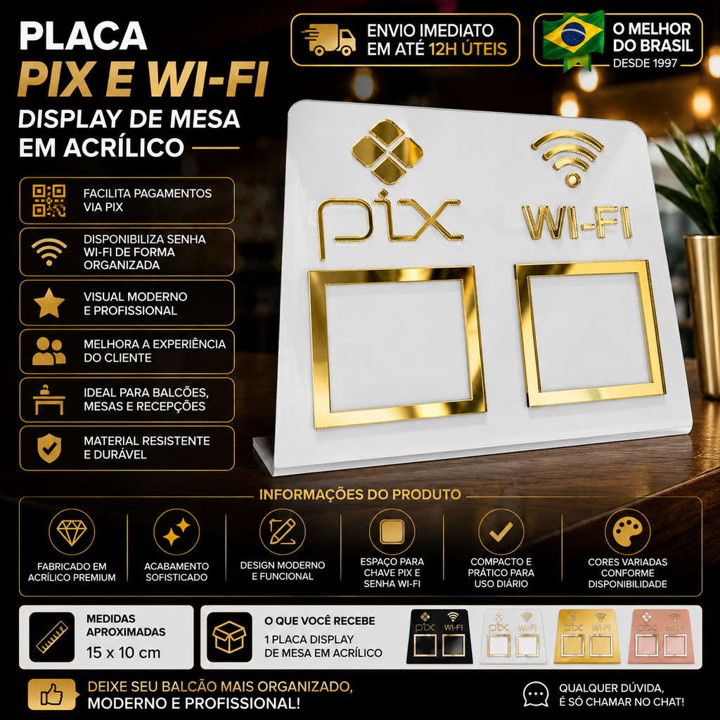 Placa Pix Wifi