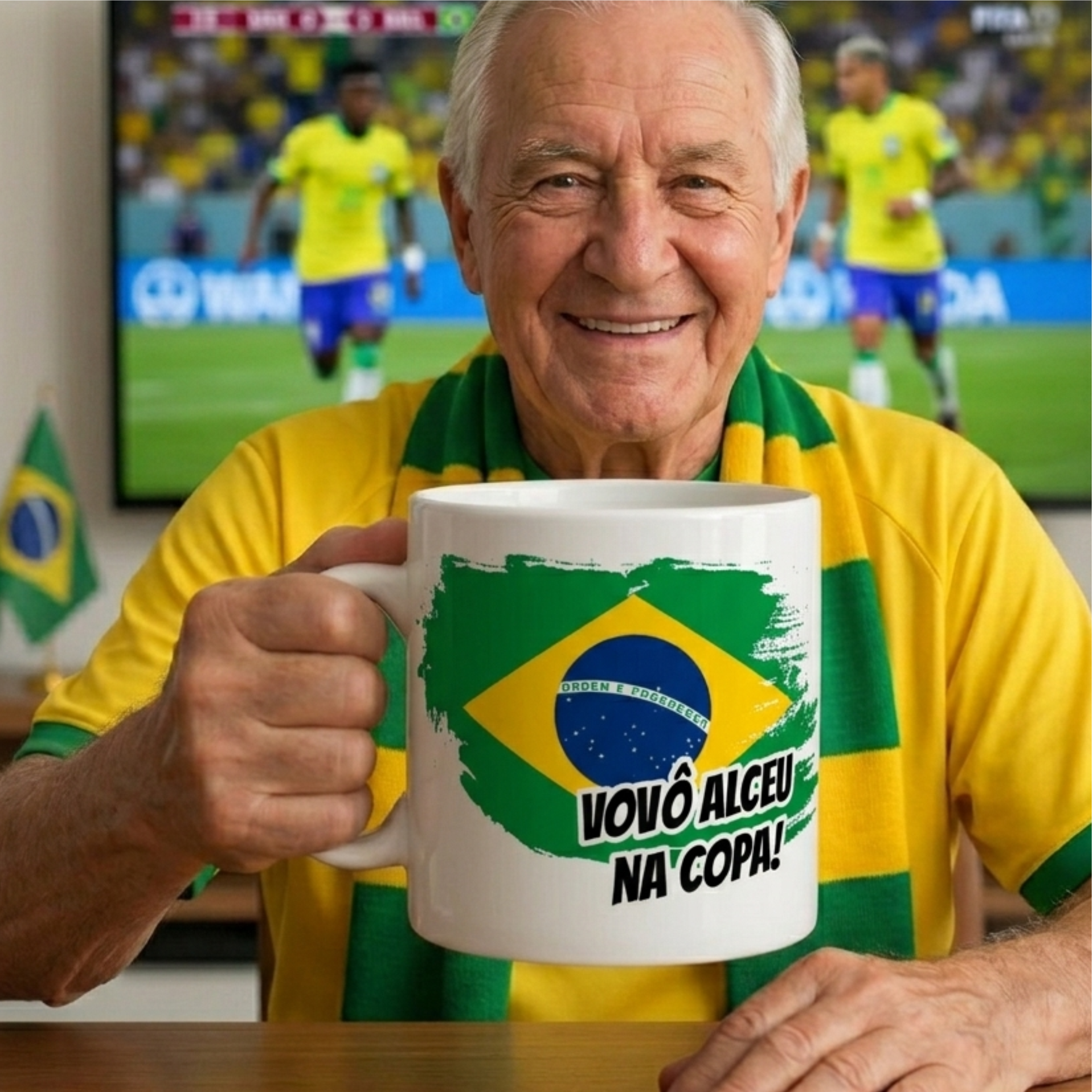 Caneca para Idoso Personalizada
