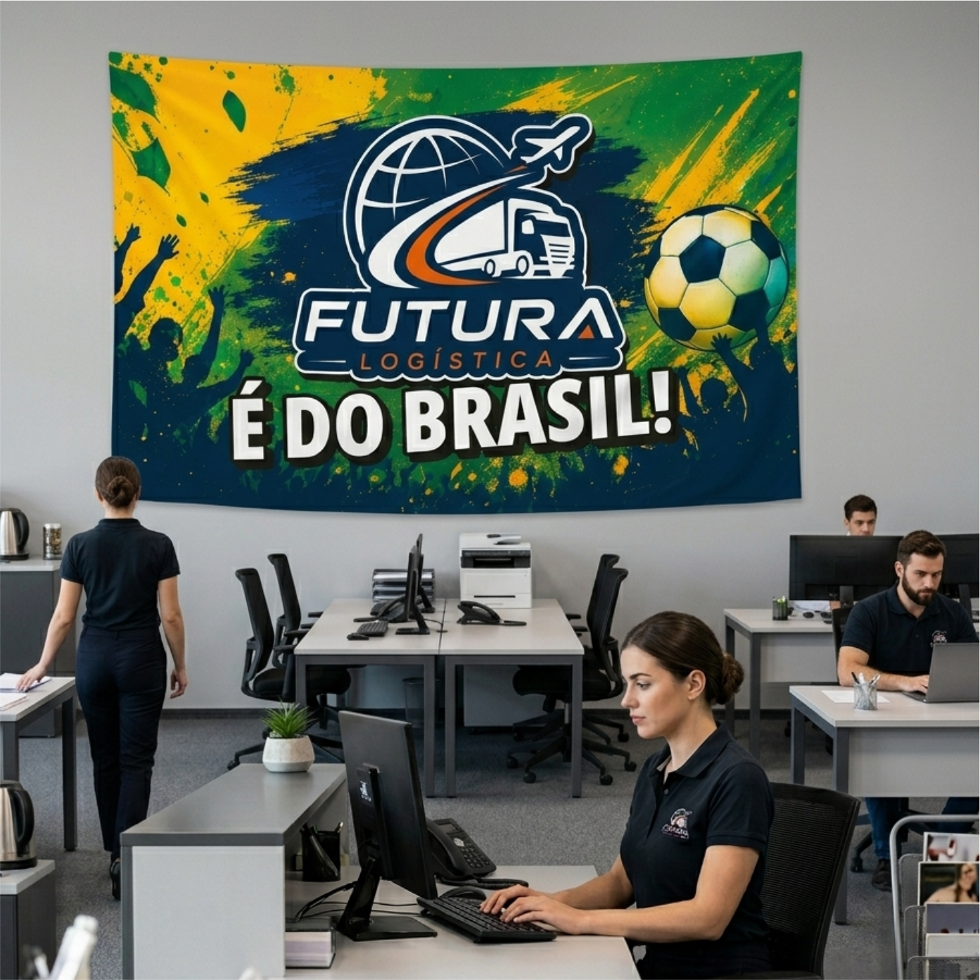 Bandeira Hexa Torcida