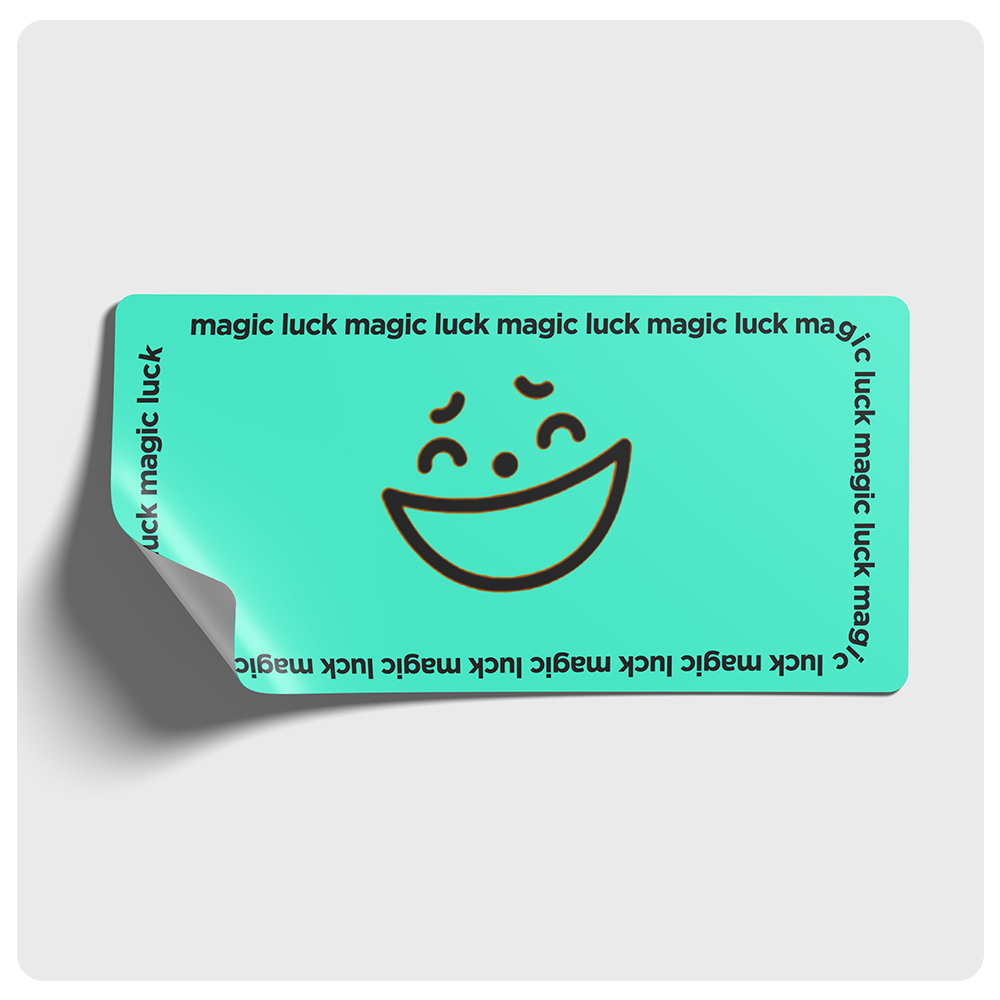 Adesivo Retangulo Personalizado
