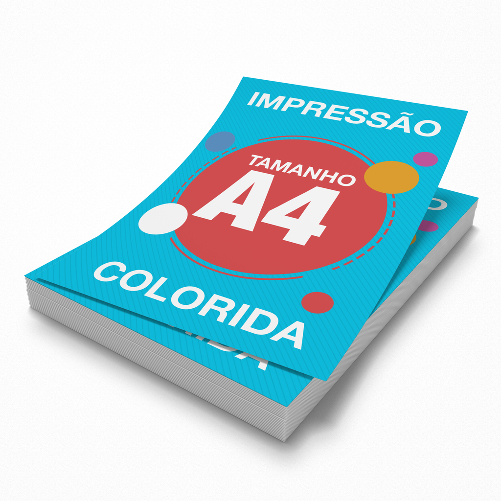 Impressão Colorida - A4
