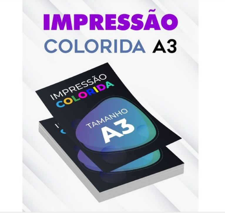 Impressão Colorida - A3