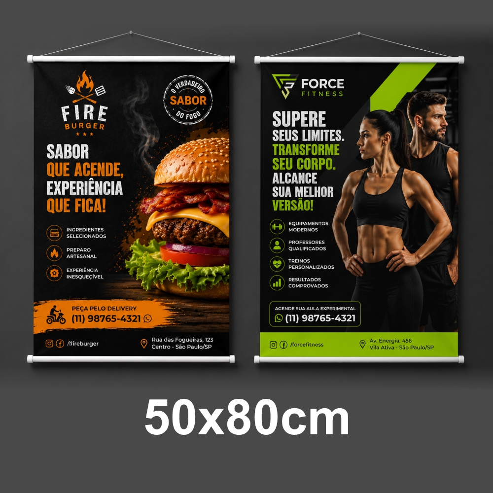Banner Premium 50x80cm