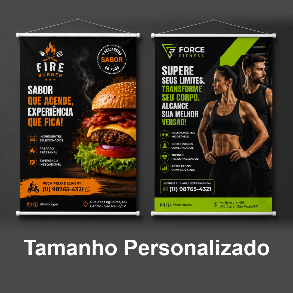 Banner Premium Medida Personalizada