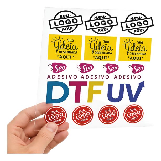 DTF UV Tamanho A4