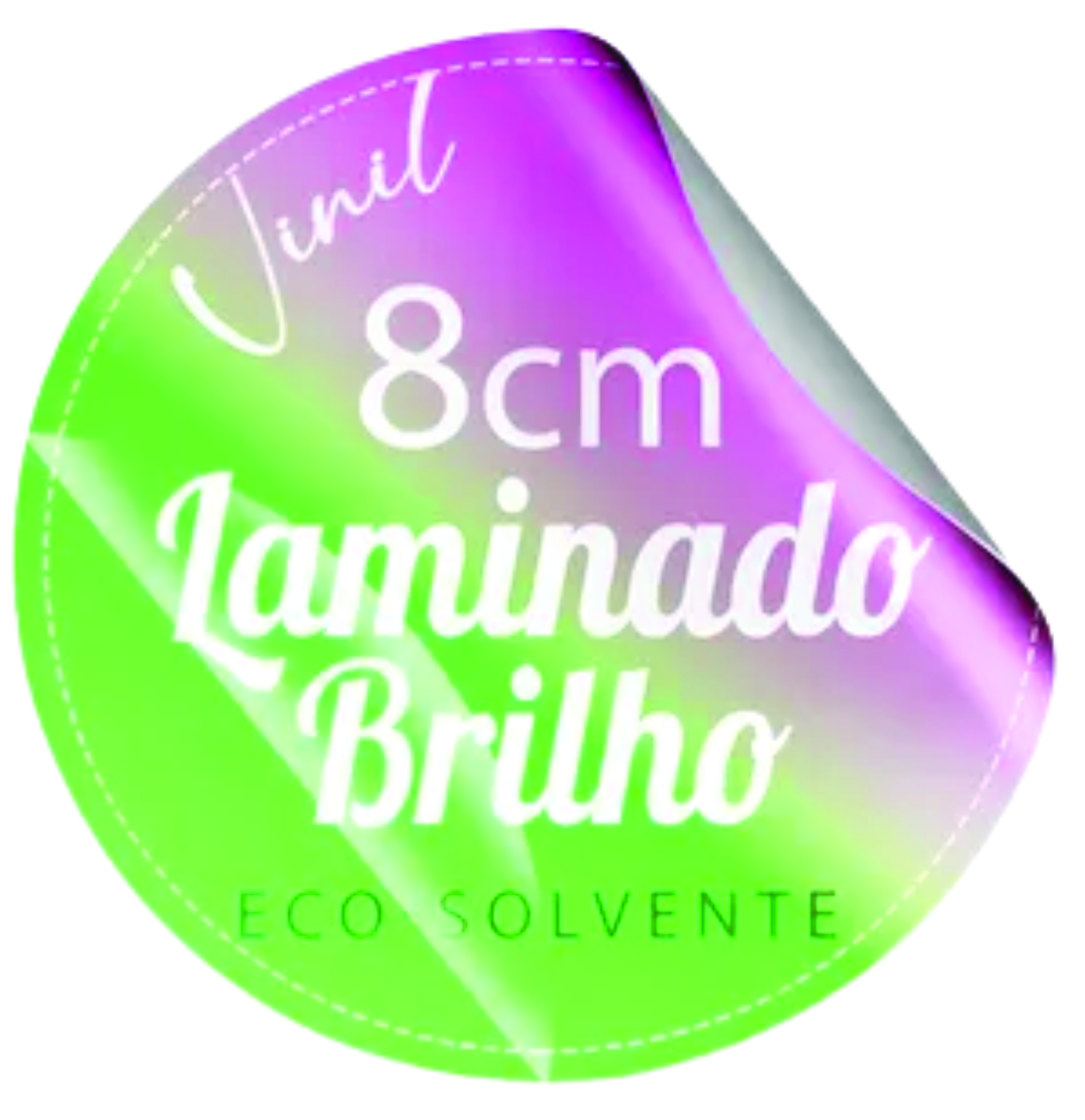 ADESIVO LAMINADO COM RECORTE