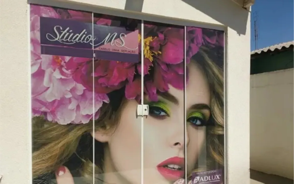 Vinil adesivo Microperfurado