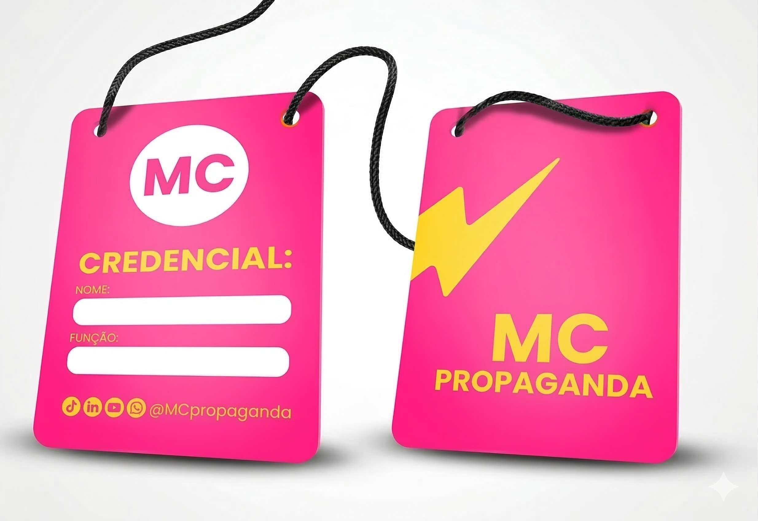 Credencial para eventos