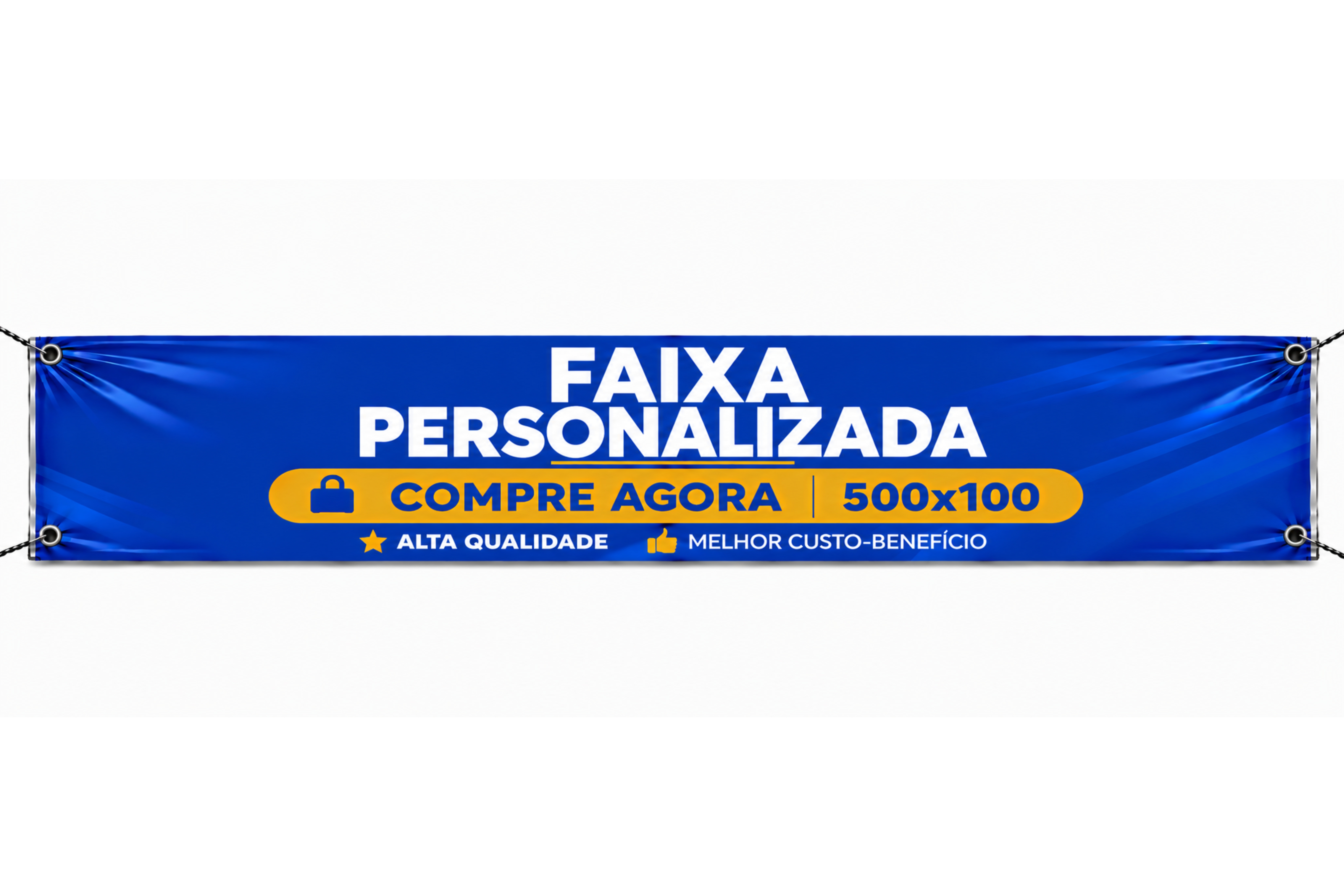 Faixa Personalizada 500x100cm