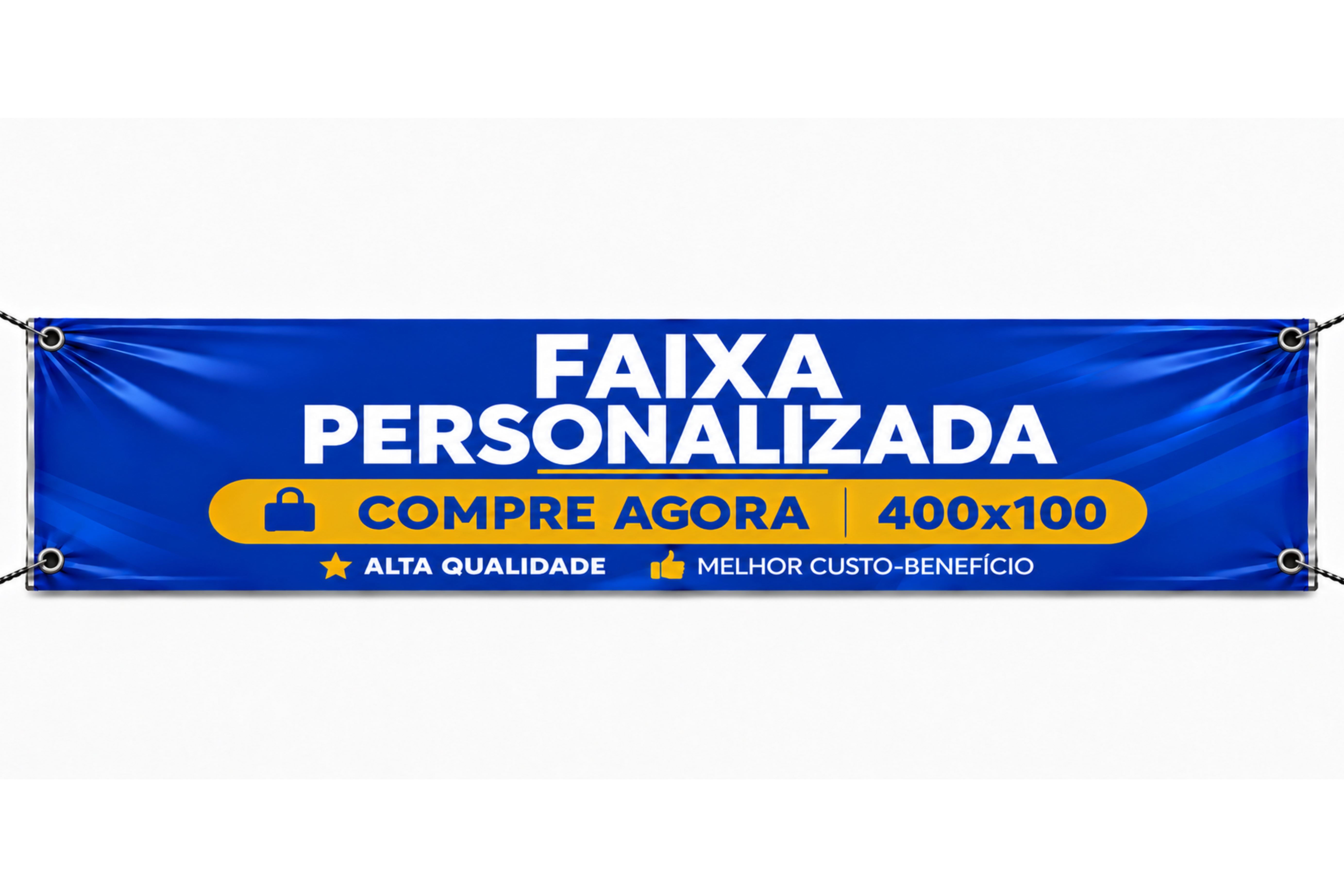 Faixa Personalizada 400x100cm