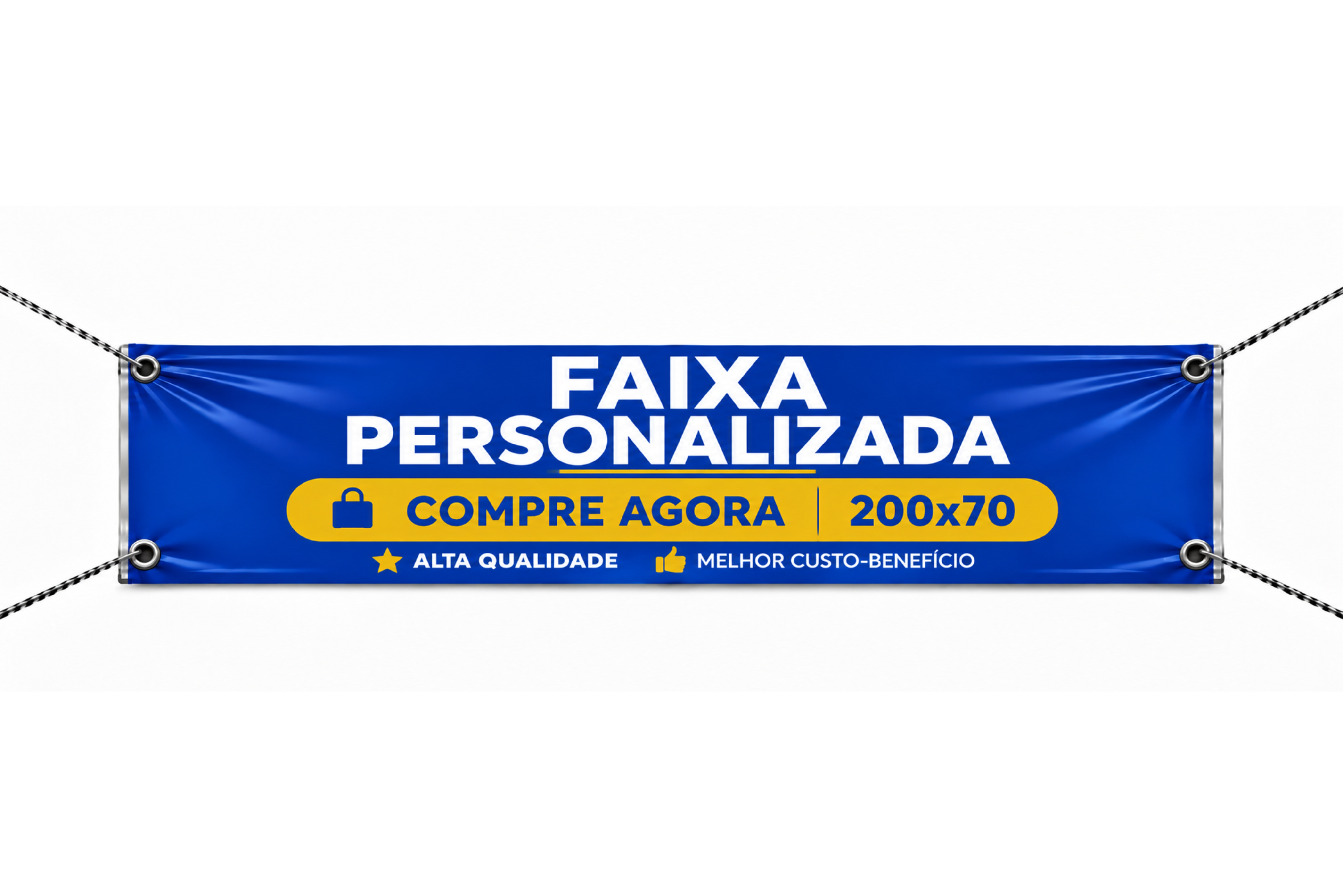 Faixa Personalizada 200x70cm