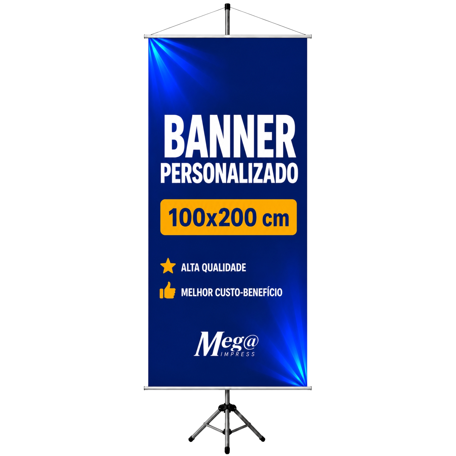 Banner Personalizado 100x200cm