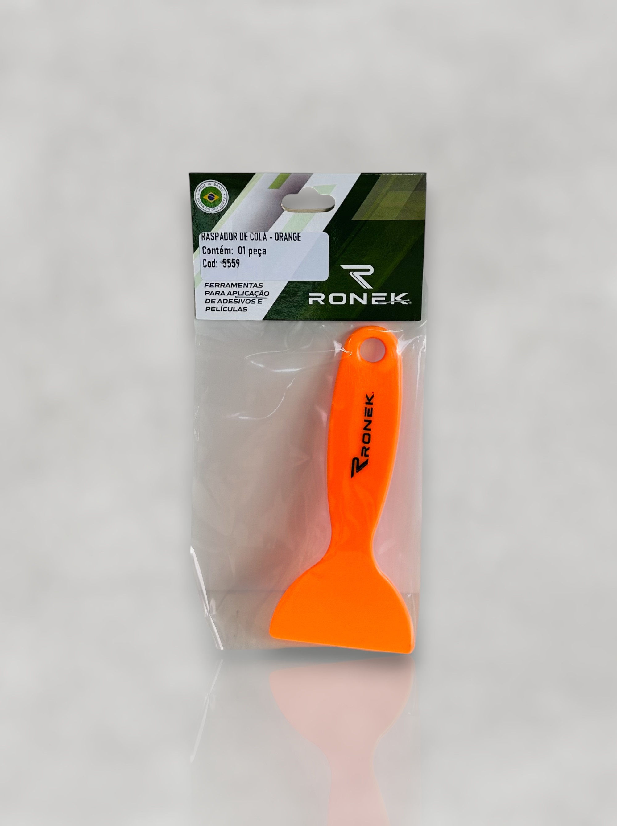 Espátula raspador de cola orange