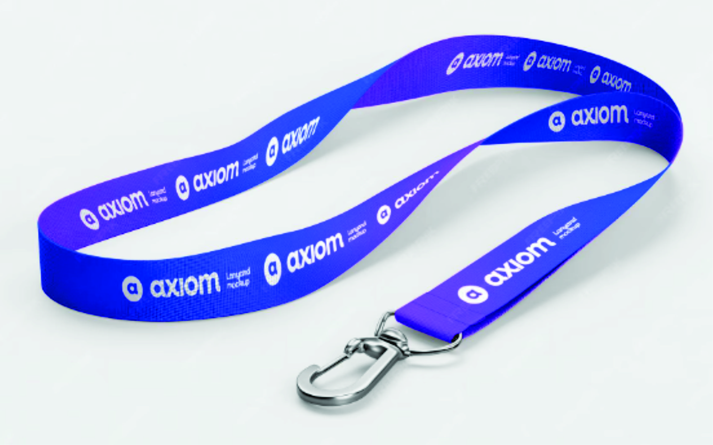 Cordão para crachás com mosquetão, personalizado