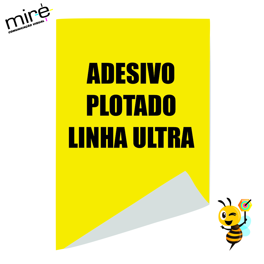 Adesivo Plotado - Linha Ultra