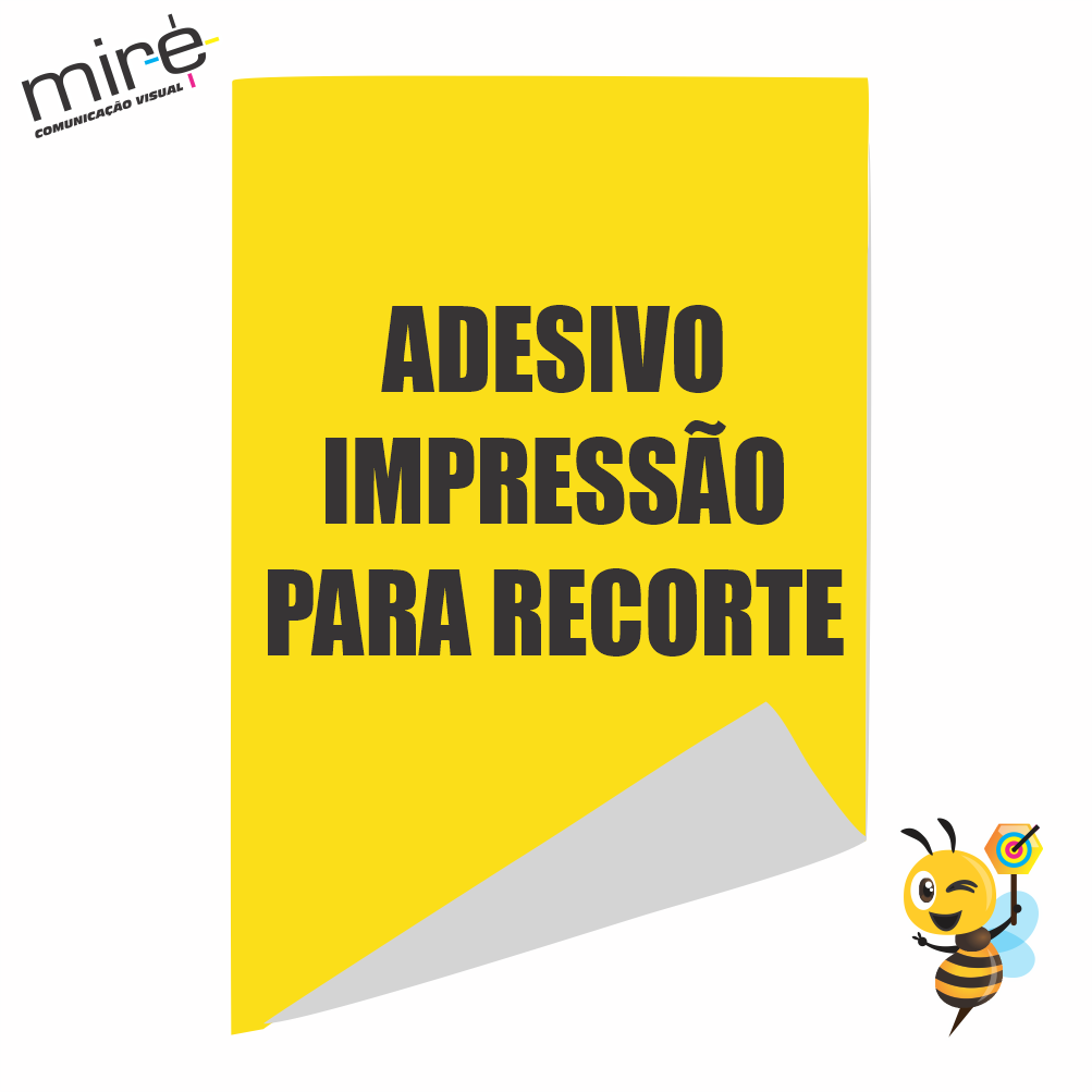 Adesivo de impressão - Para Recorte