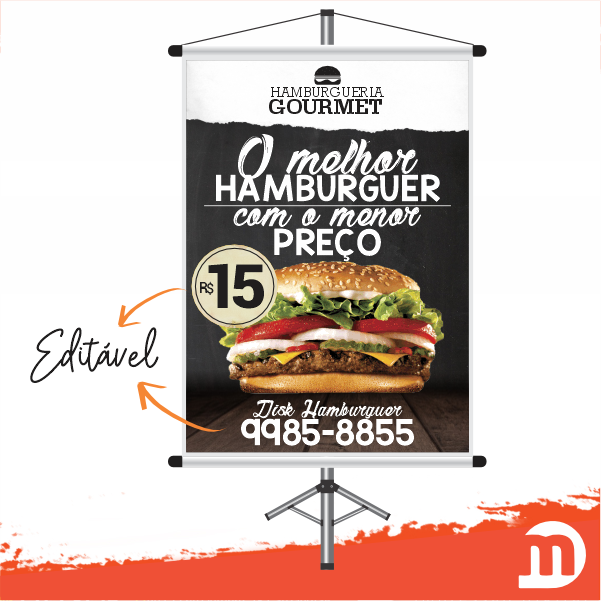 Banner Comercial HAMBURGUER