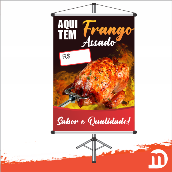 Banner Comercial FRANGO ASSADO