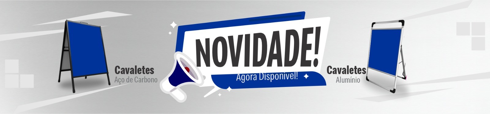 Novidade Cavaletes de Metal