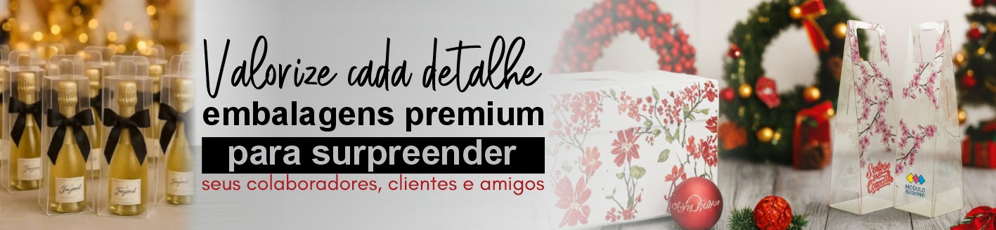 Embalagem Premium Final de Ano