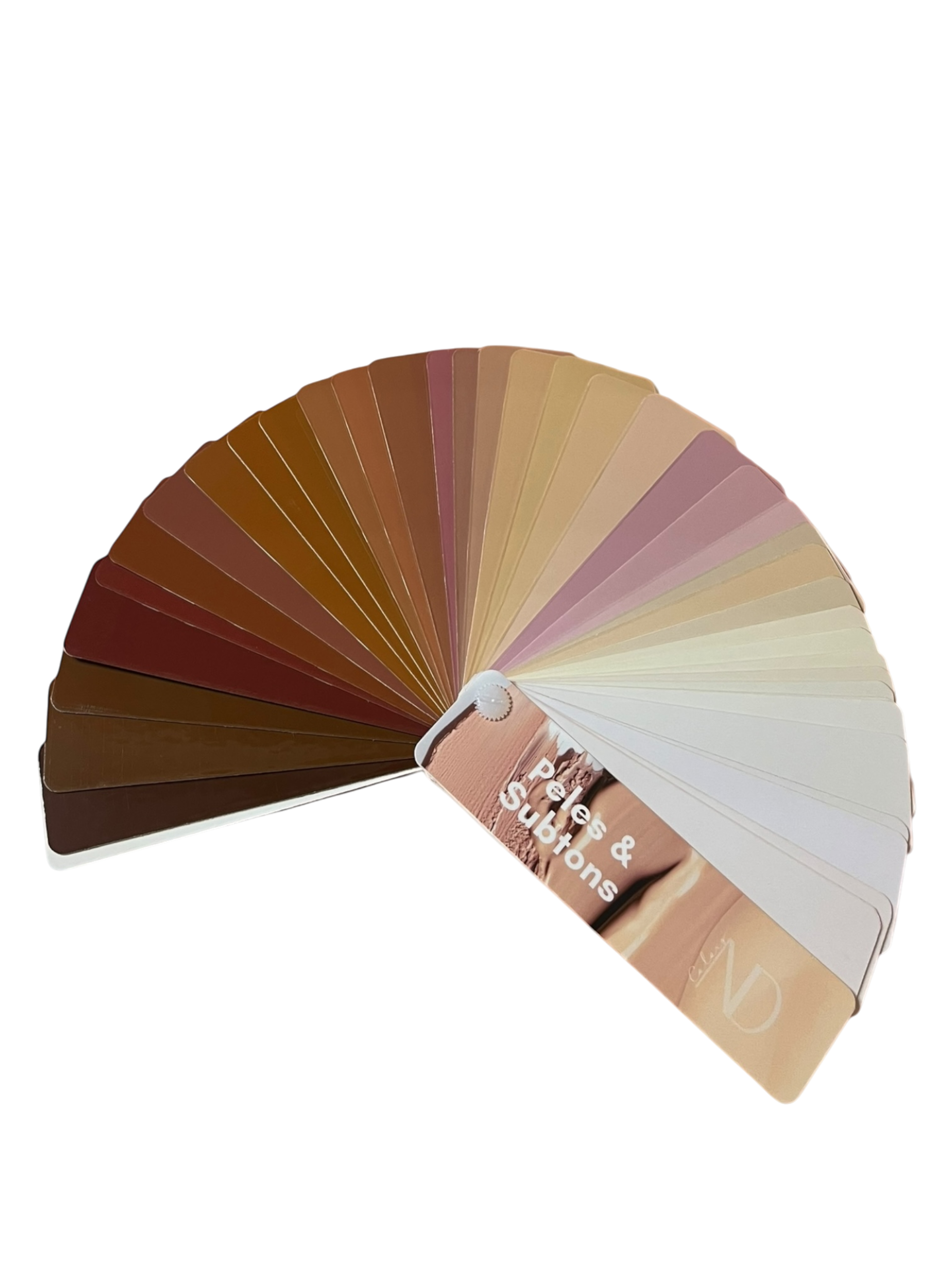 Cartela de Peles e Subtons – Análise de Pele Profissional