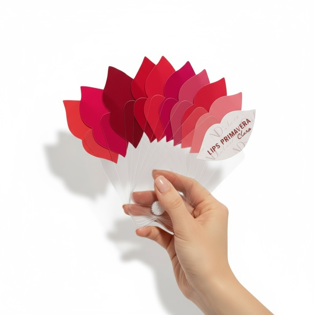 Kit com 12 Cartelas Lips