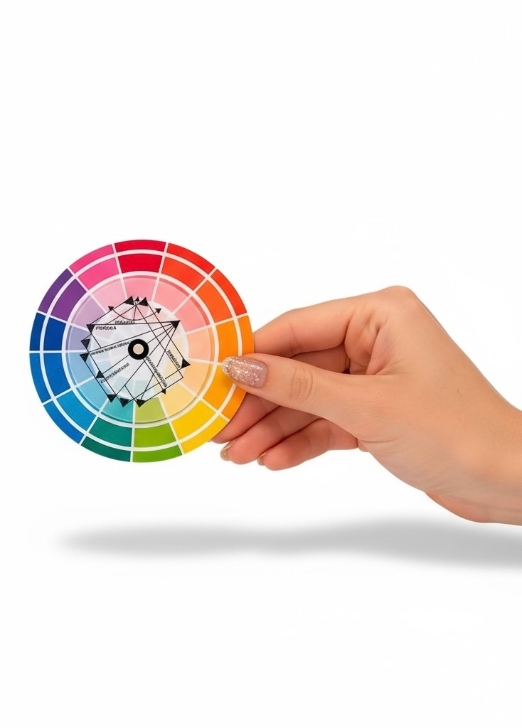 Círculo Cromático Tradicional 8 cm Personalizado