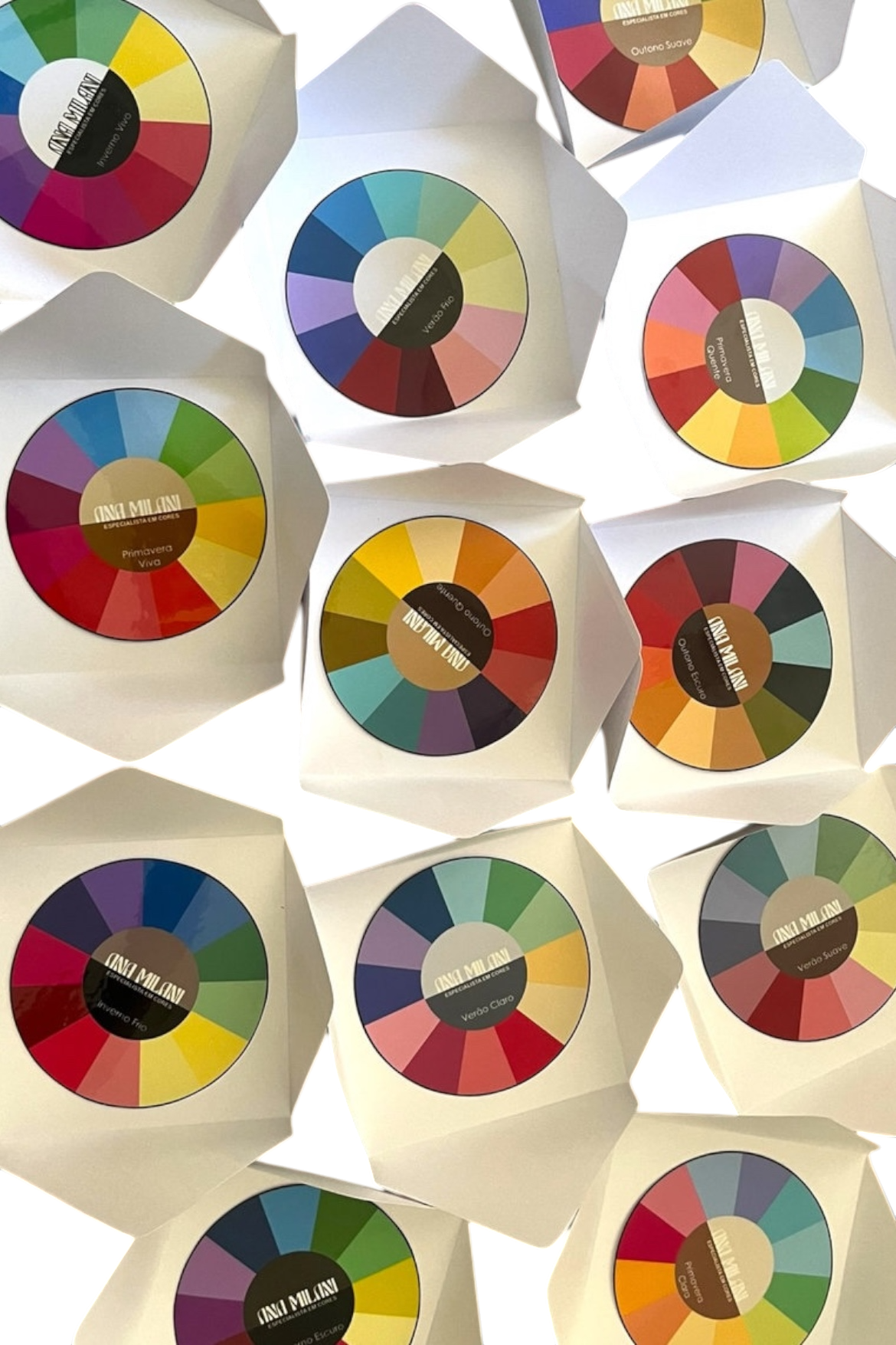 Kit com 12 Círculos de Estações Personalizados