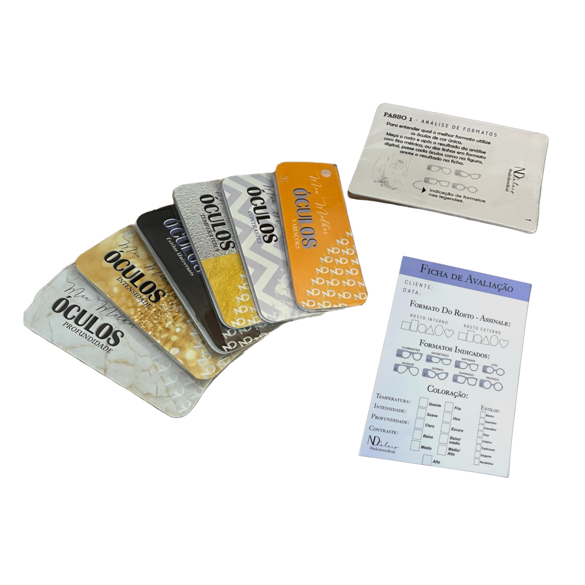 Kit Ótica – Coloração, Formato e Tamanho de Óculos