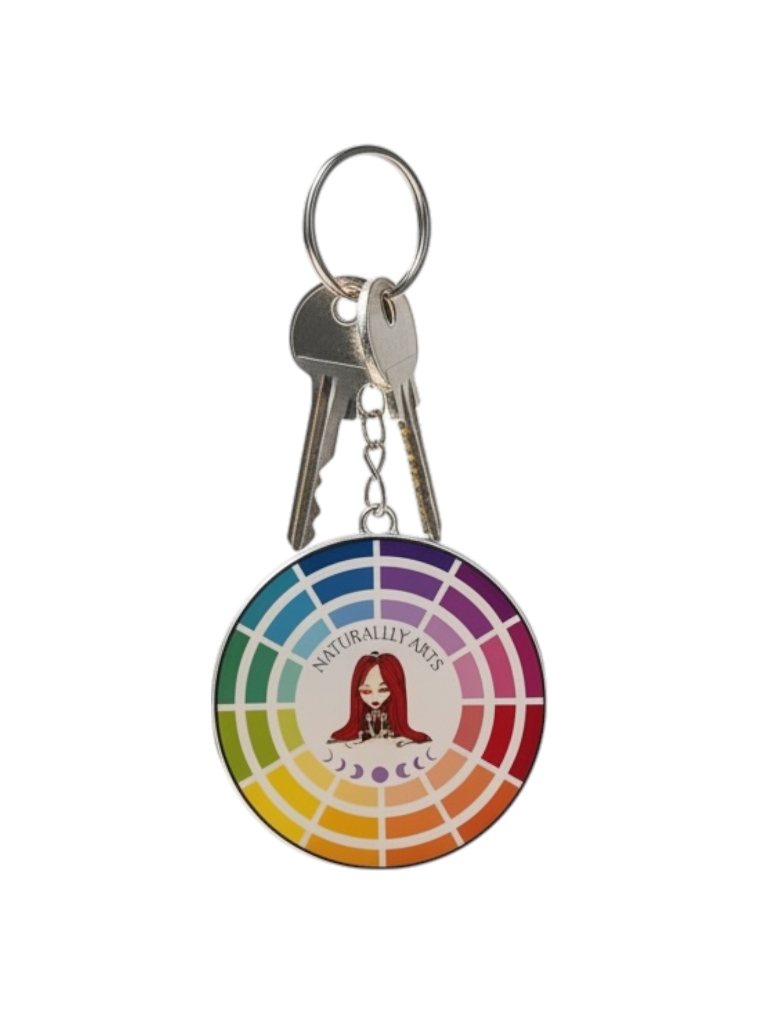 Chaveiro Acrílico Círculo Cromático