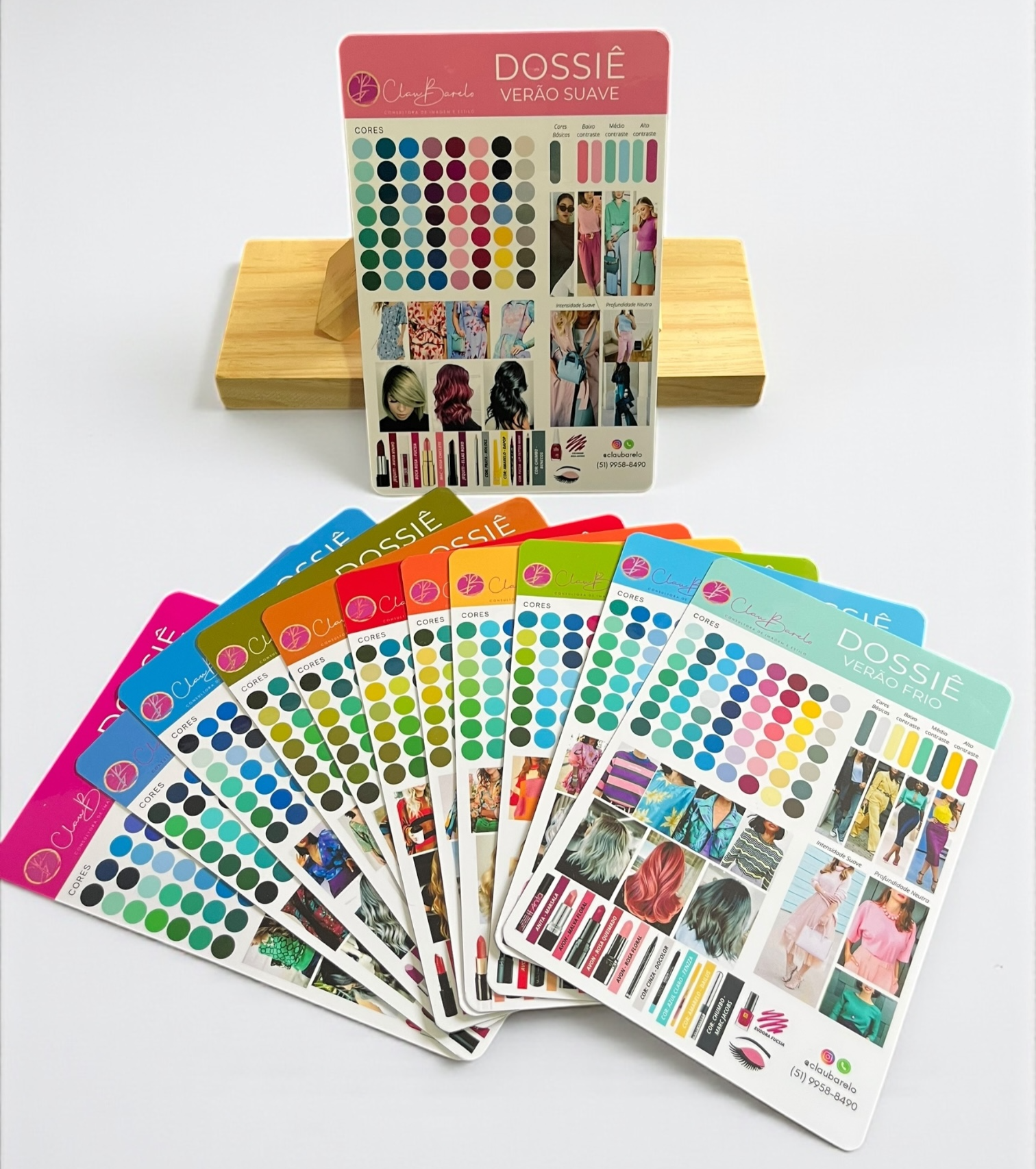 Kit Dossiê Prático de Coloração Pessoal