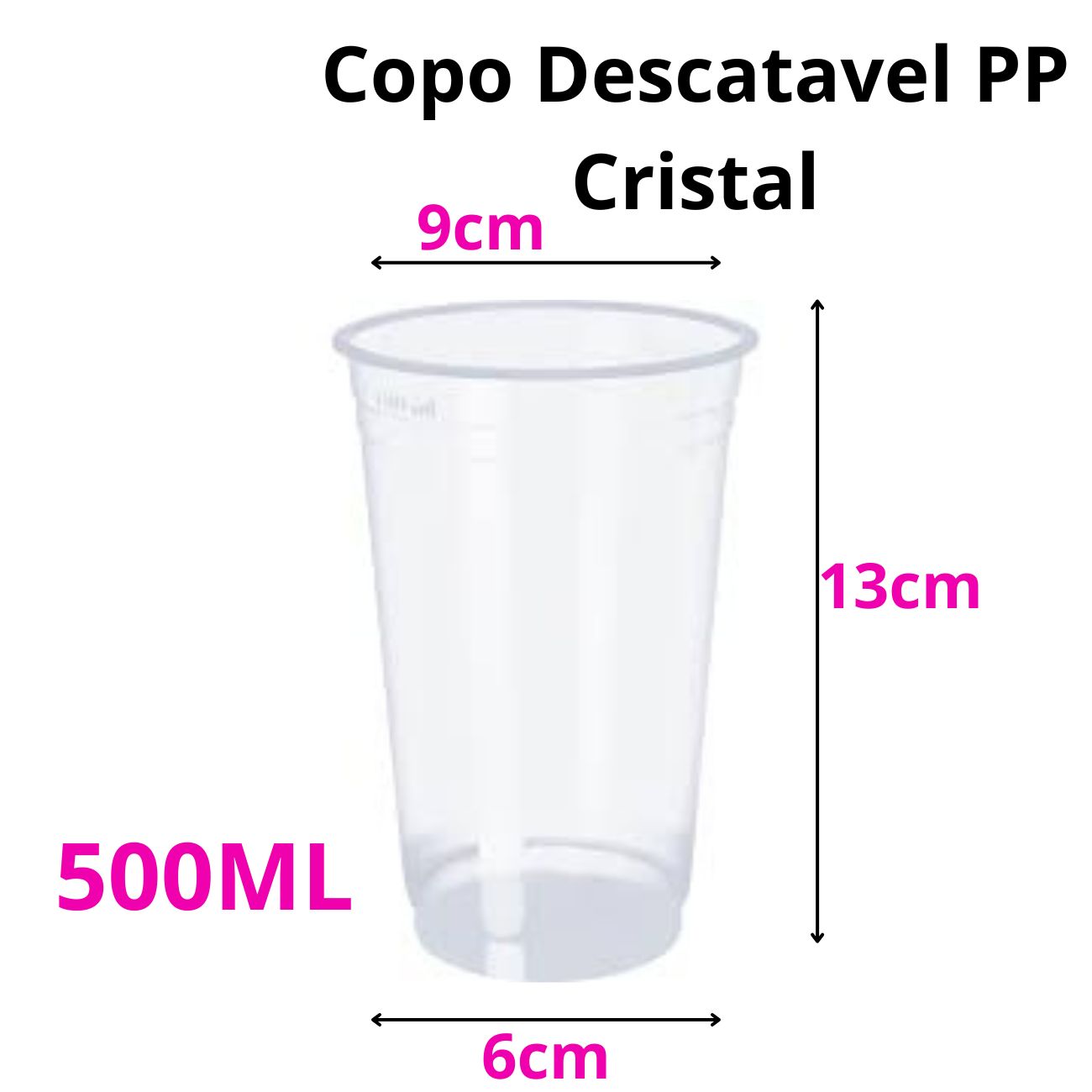 Copo Descartavel PP 50UND.