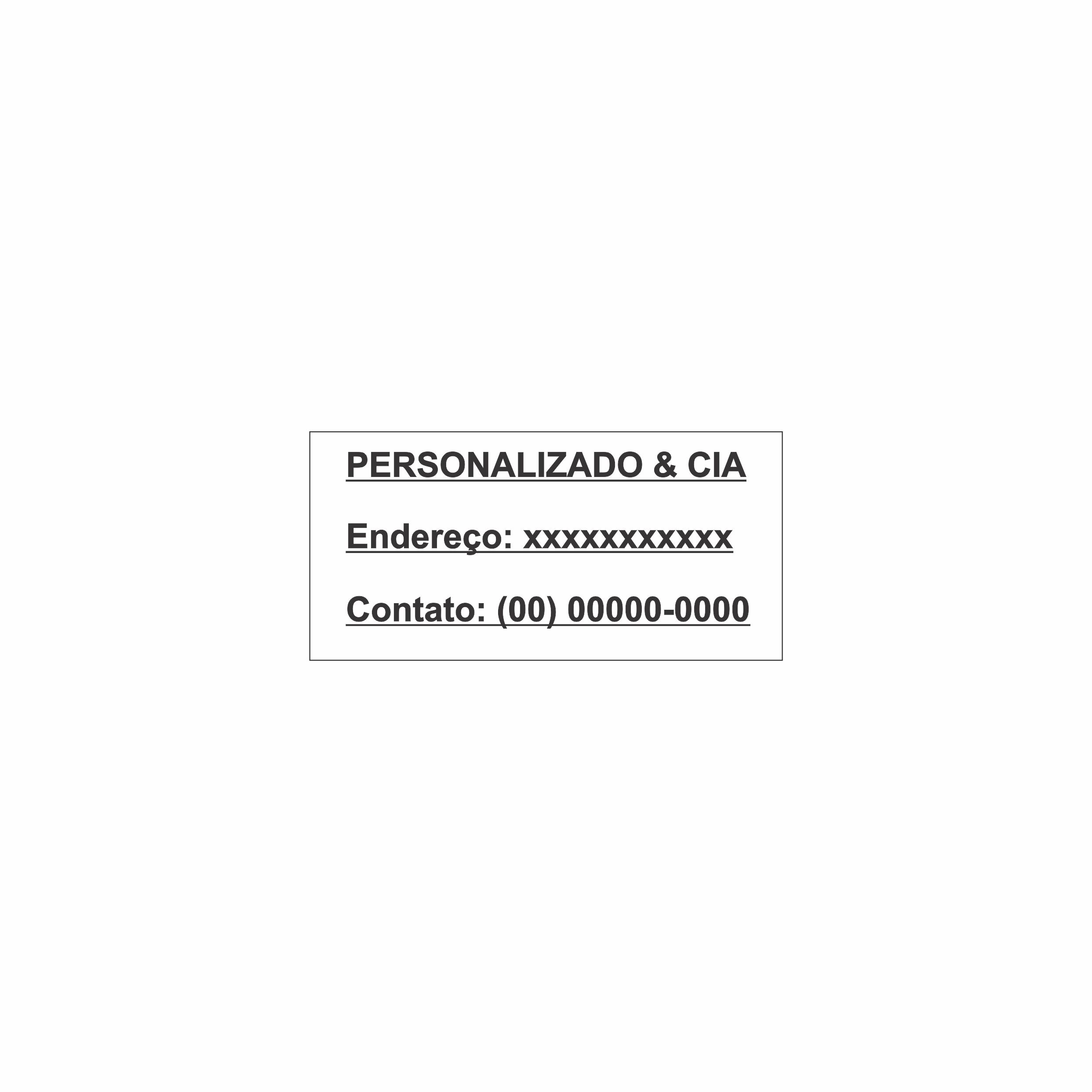 Adesivo Personalizado