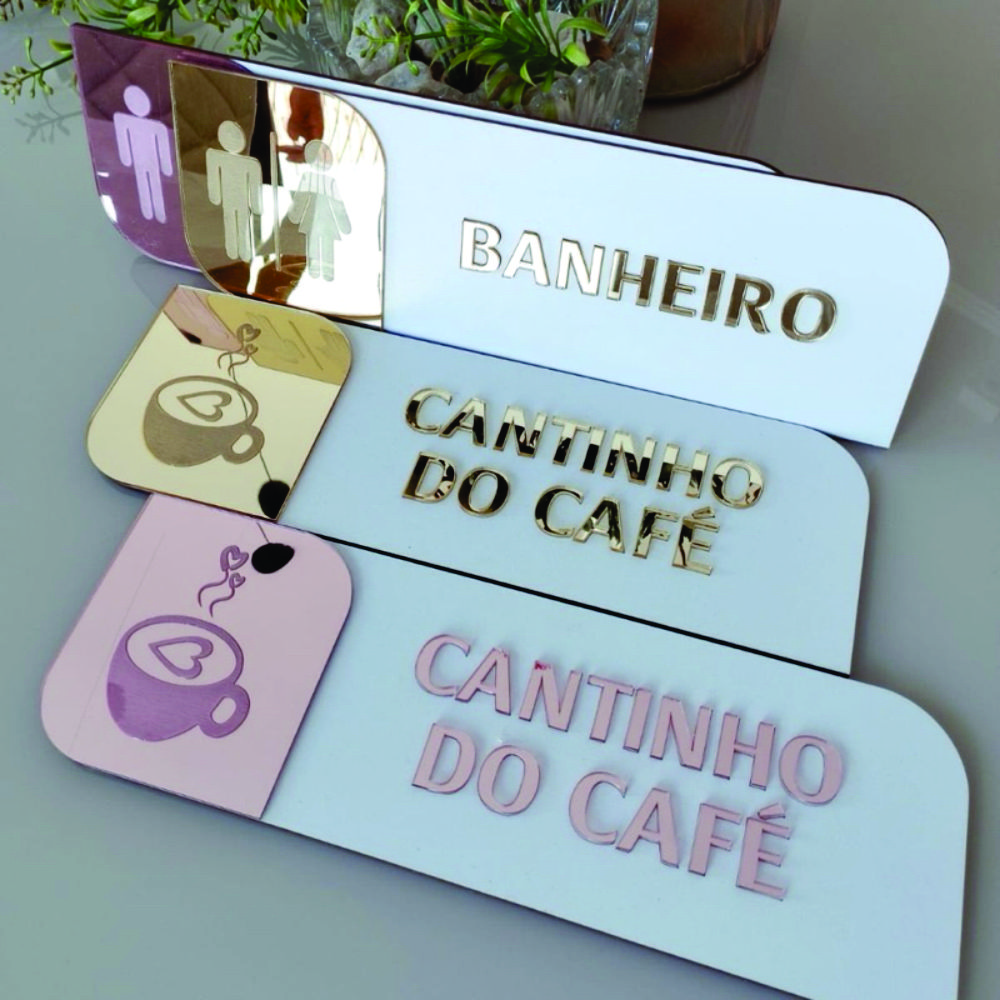 Placa de Acrilico ( pequena)