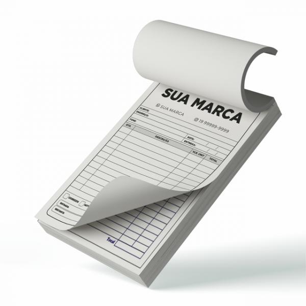 Bloco de Pedido Personalizado